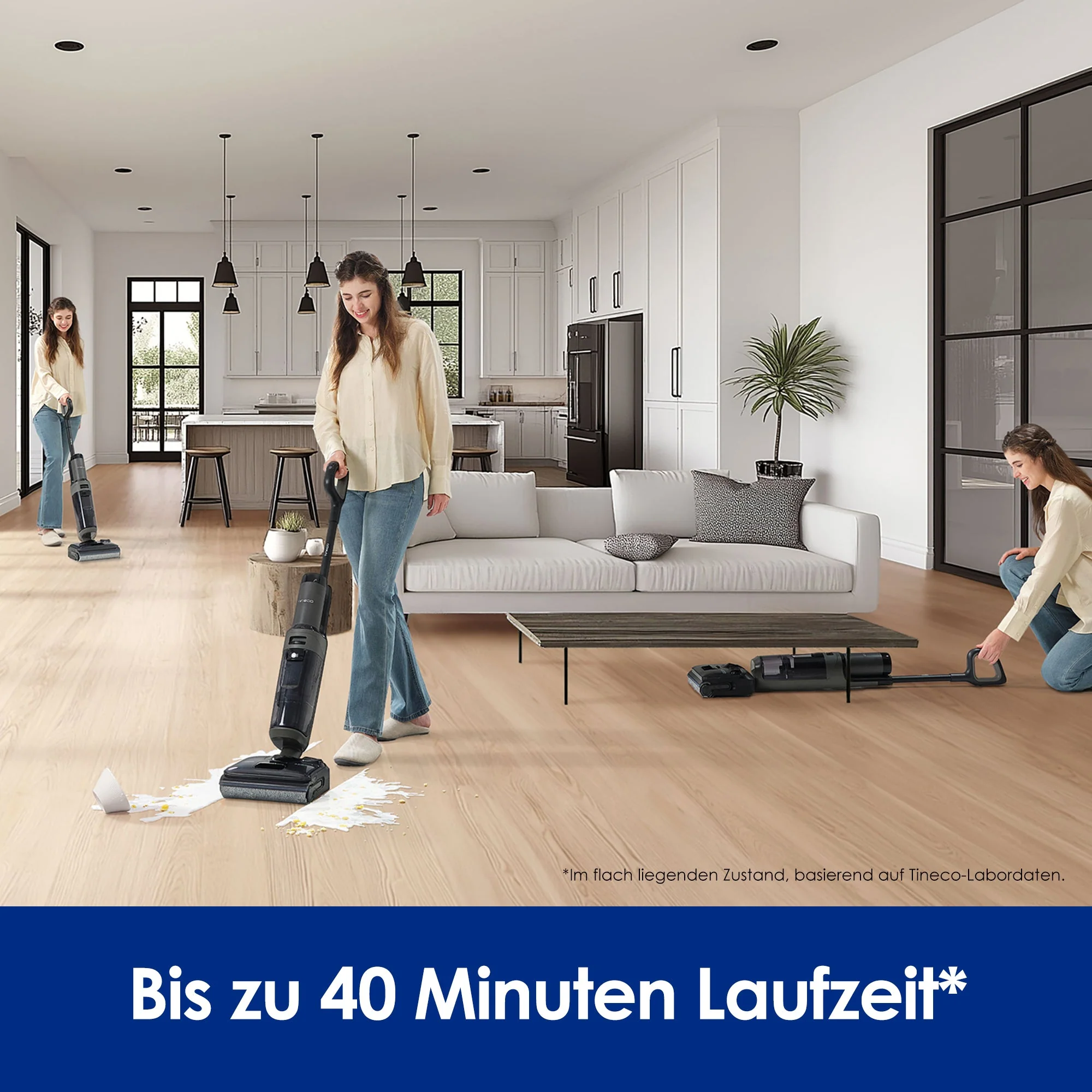 Tineco FLOOR ONE i6 Stretch Cordless Wet Dry Vacuum Cleaner - Image 7