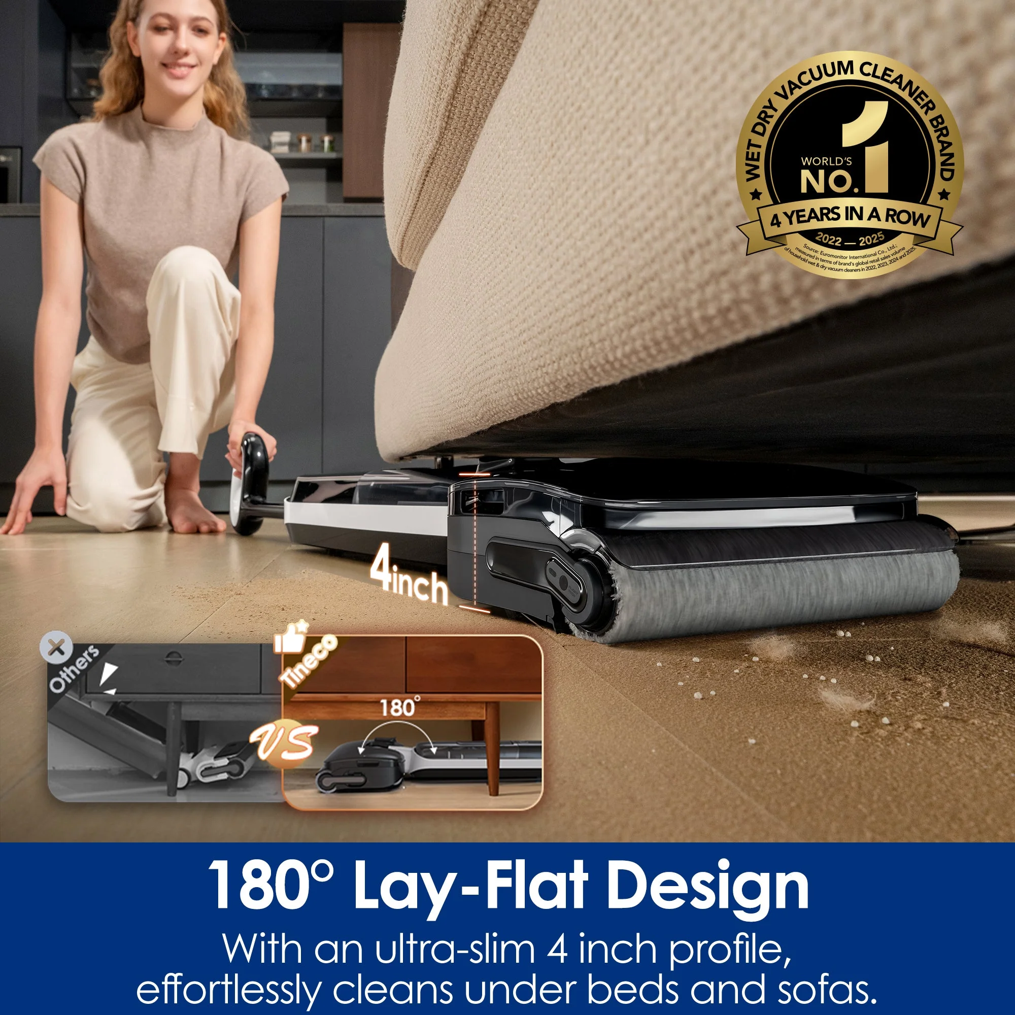 Tineco FLOOR ONE S6 Master Wet Dry Vacuum Cleaner - Image 2