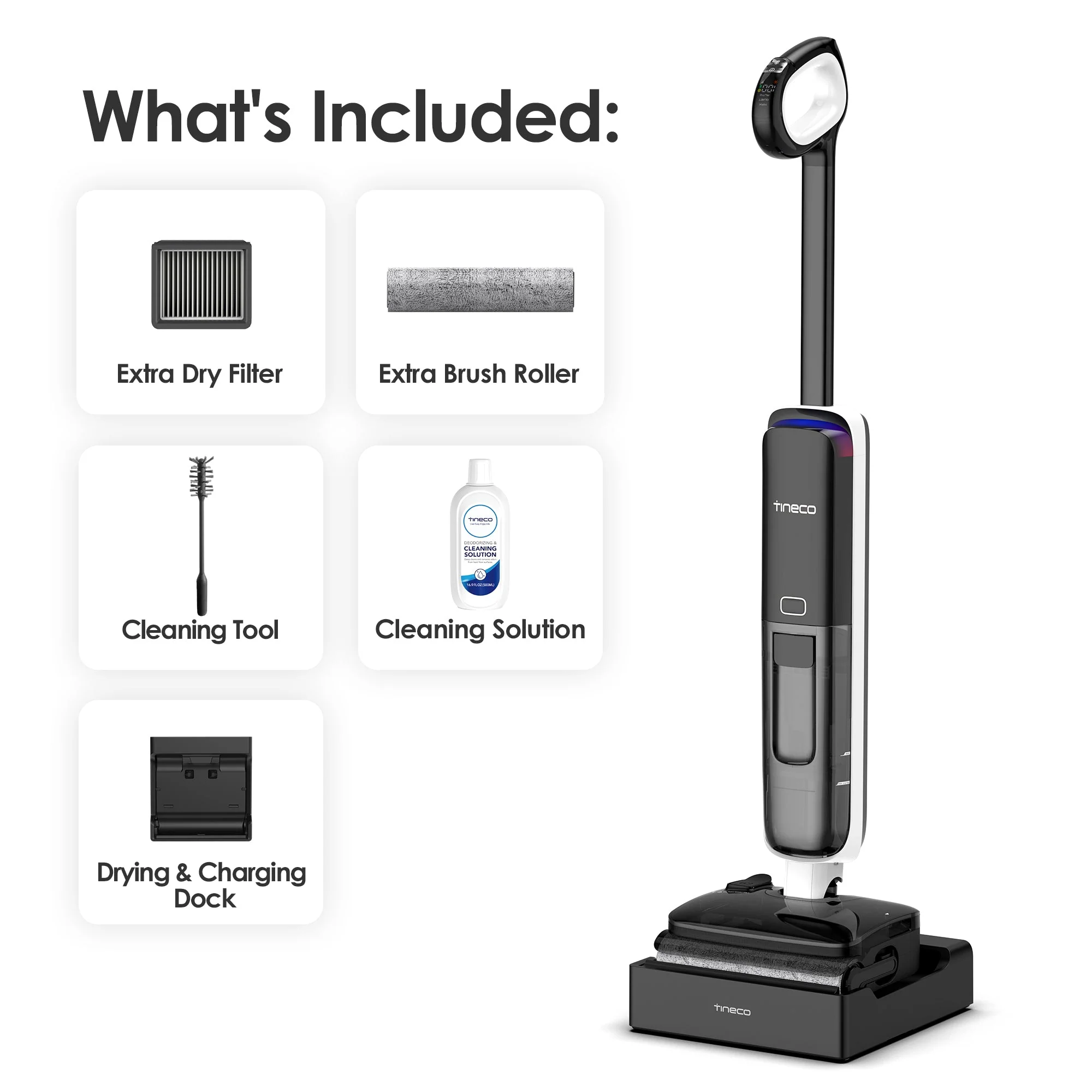 Tineco FLOOR ONE S6 Master Wet Dry Vacuum Cleaner - Image 9