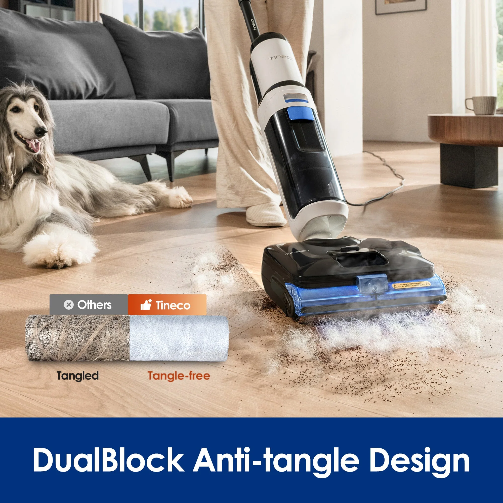 Tineco FLOOR ONE S6 Stretch Steam Wet Dry Vacuum - Image 4