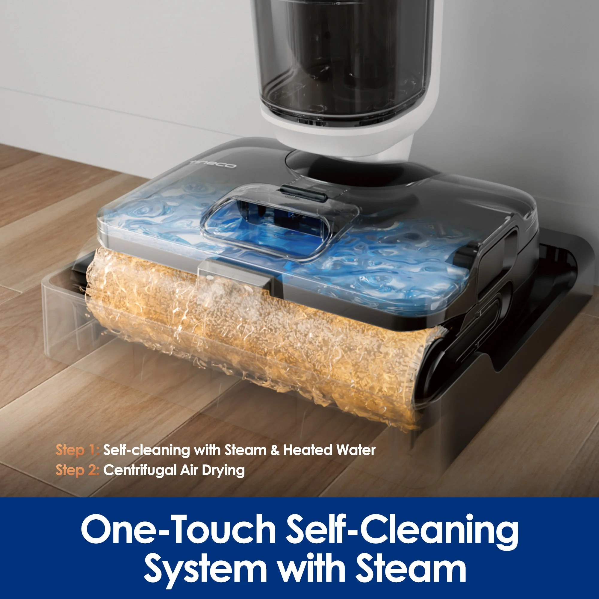 Tineco FLOOR ONE S6 Stretch Steam Wet Dry Vacuum - Image 5