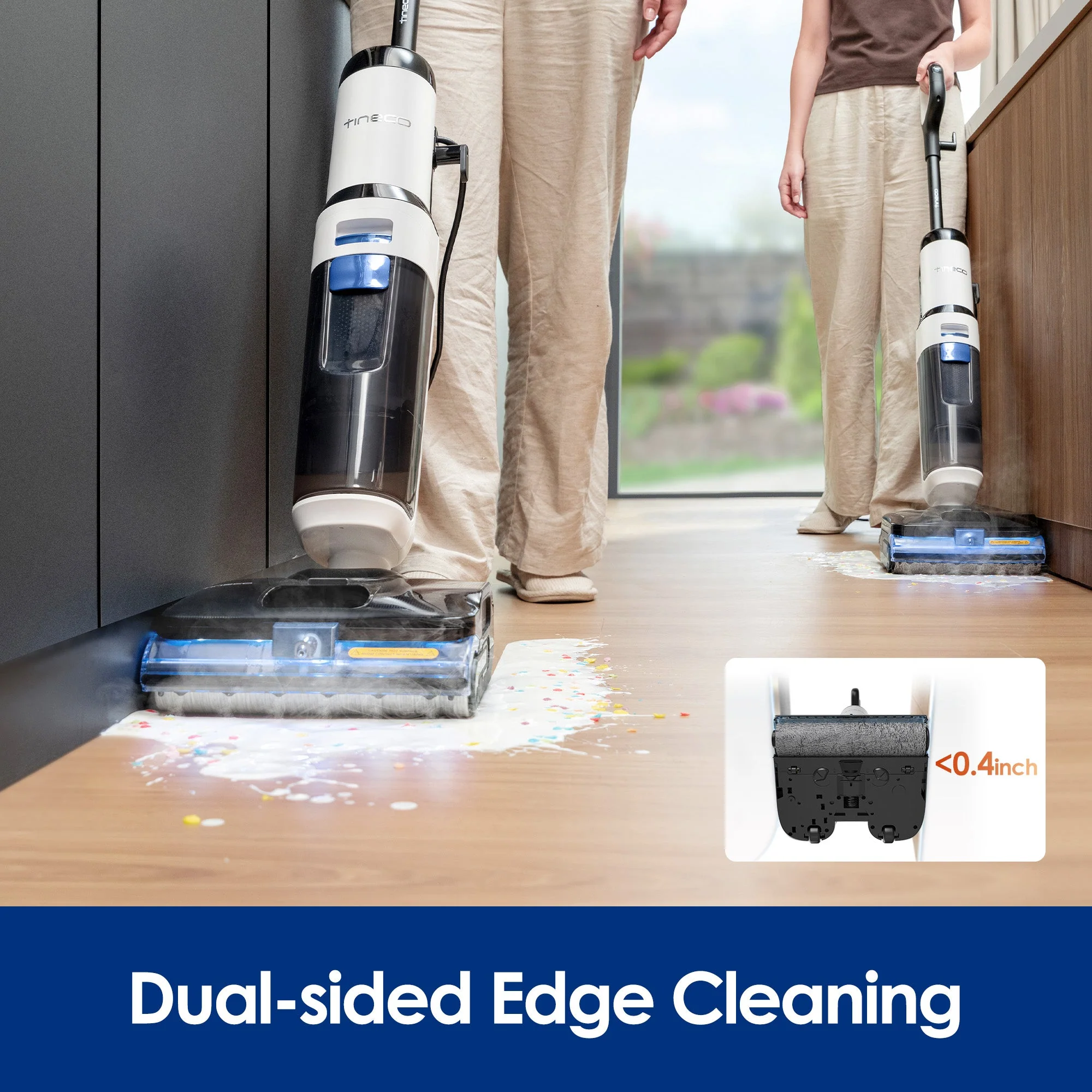 Tineco FLOOR ONE S6 Stretch Steam Wet Dry Vacuum - Image 8