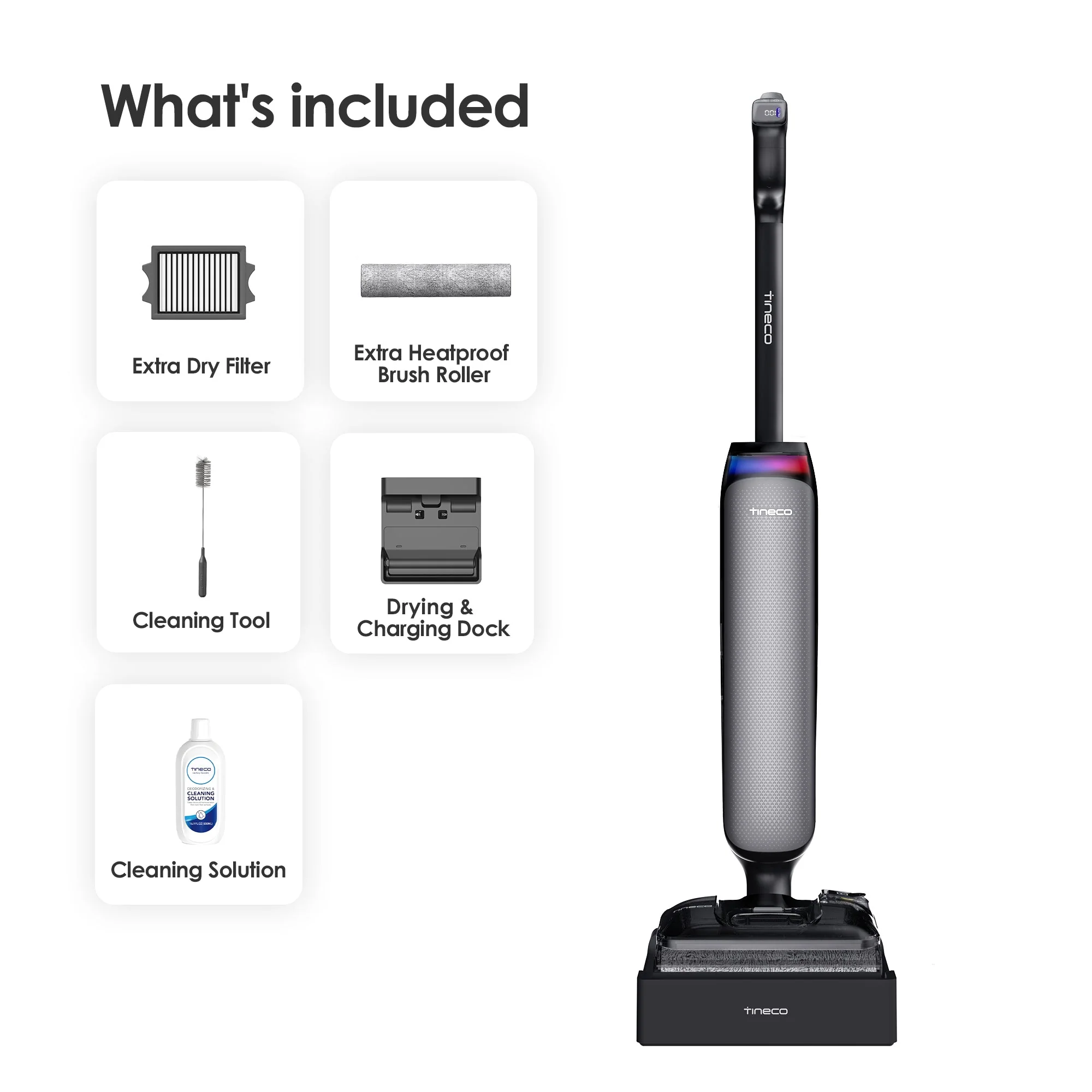 Tineco FLOOR ONE S7 Artist Wet Dry Vacuum Cleaner - Image 9