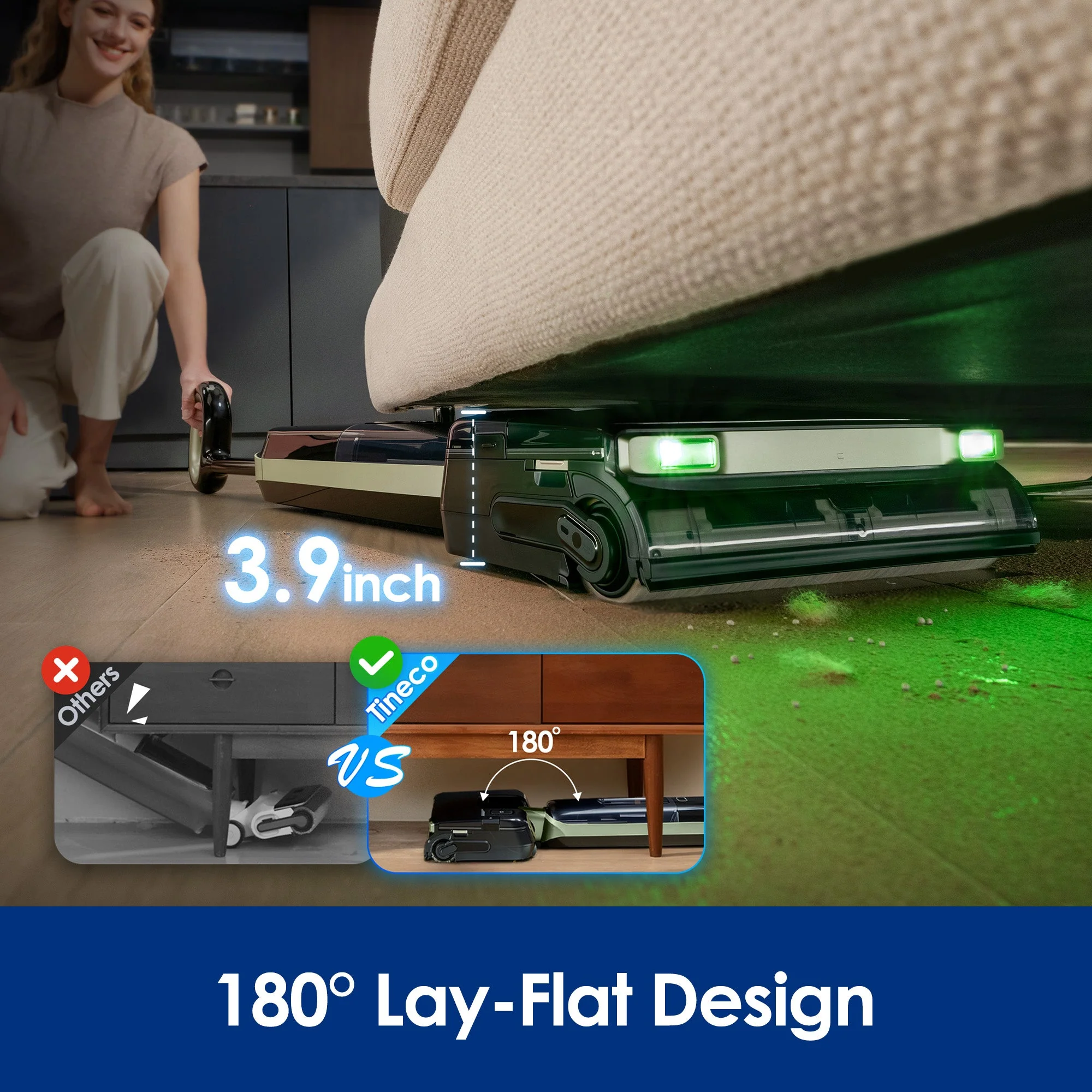 Tineco FLOOR ONE S7 Master Cordless Wet Dry Vacuum Cleaner - Image 5