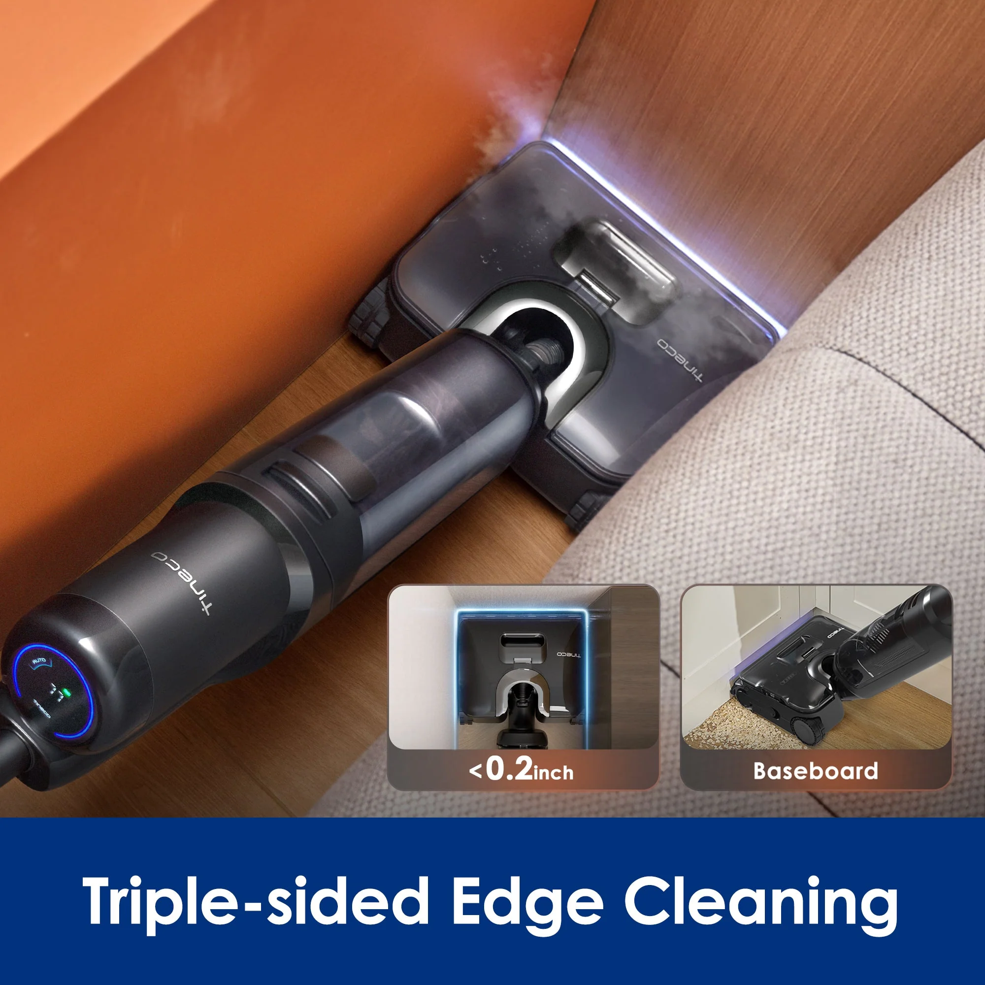 Tineco FLOOR ONE S7 Stretch Steam intelligent wet and dry vacuum cleaner - Image 4