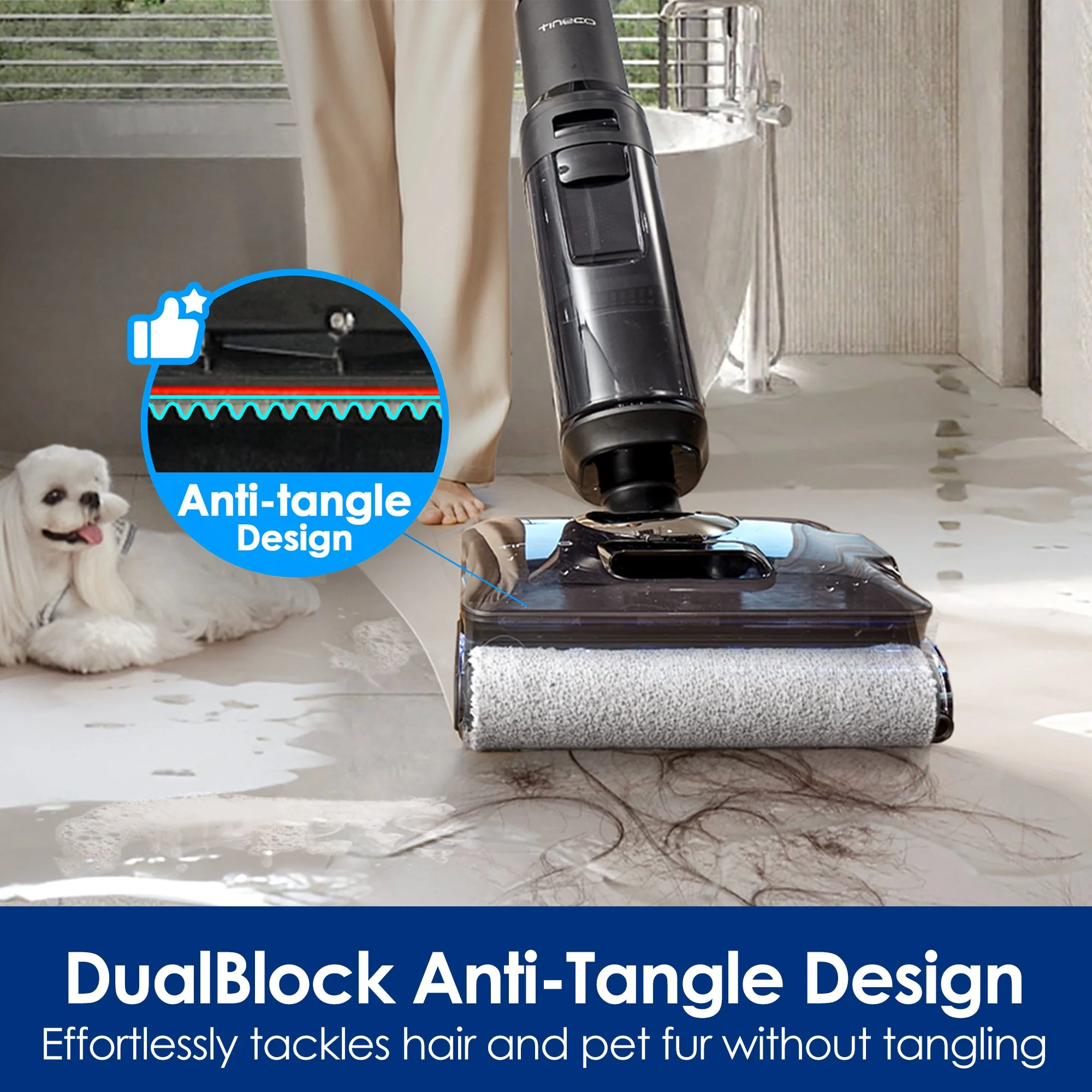 Tineco FLOOR ONE S7 Stretch Steam intelligent wet and dry vacuum cleaner - Image 7