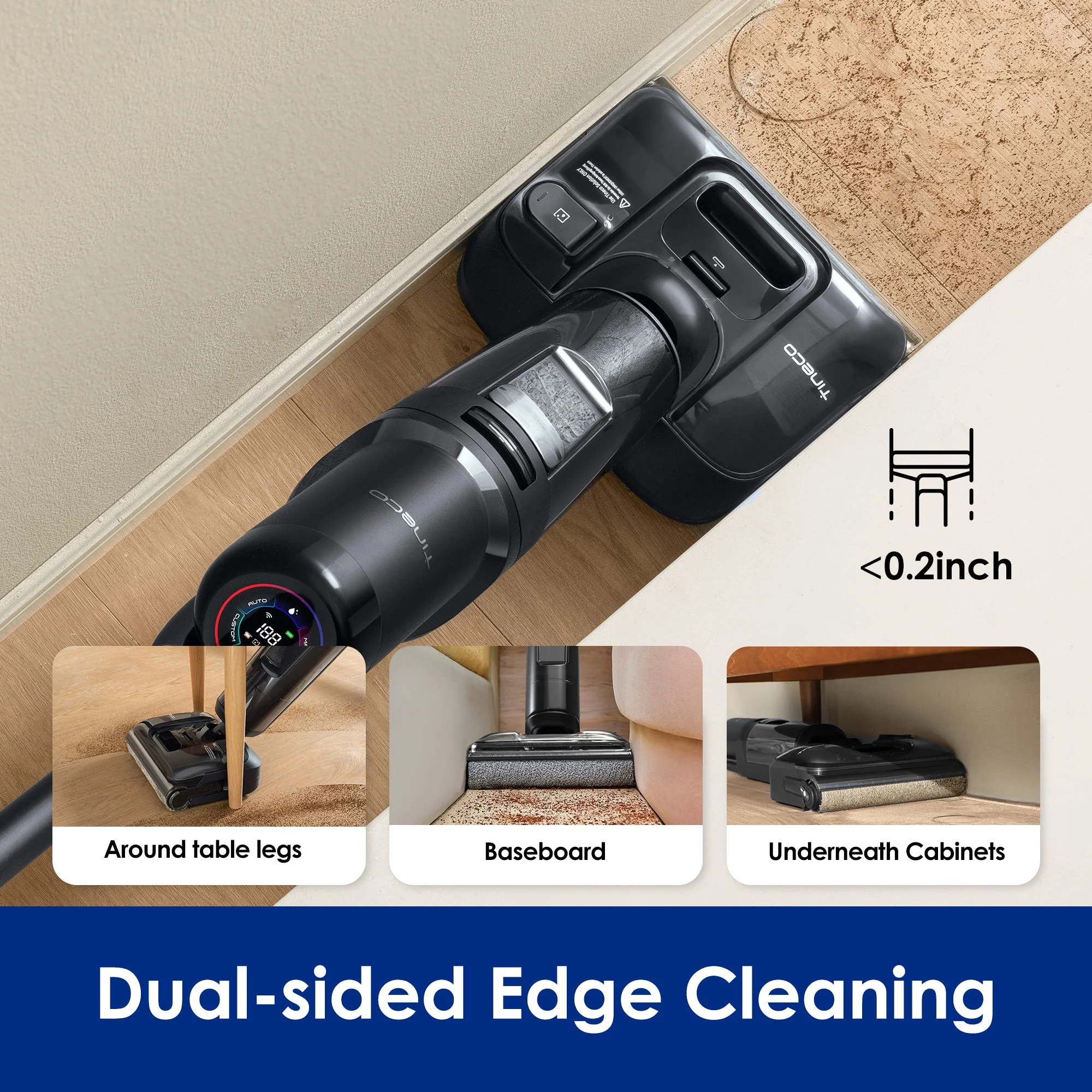 Tineco FLOOR ONE S7 Stretch Ultra Cordless Wet Dry Vacuum Cleaner - Image 6