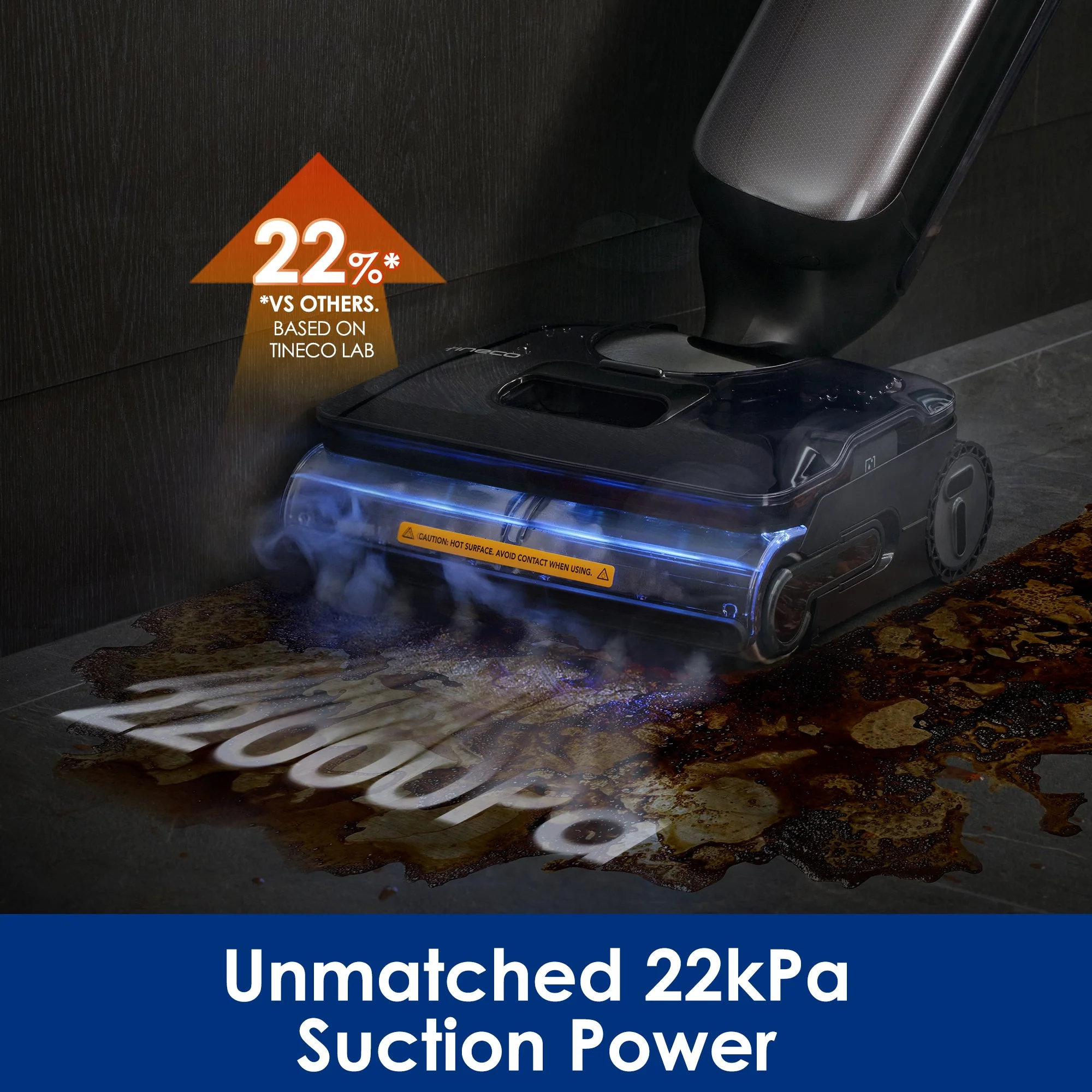 Tineco FLOOR ONE S9 Artist Steam Wet Dry Vacuum Cleaner - Image 9
