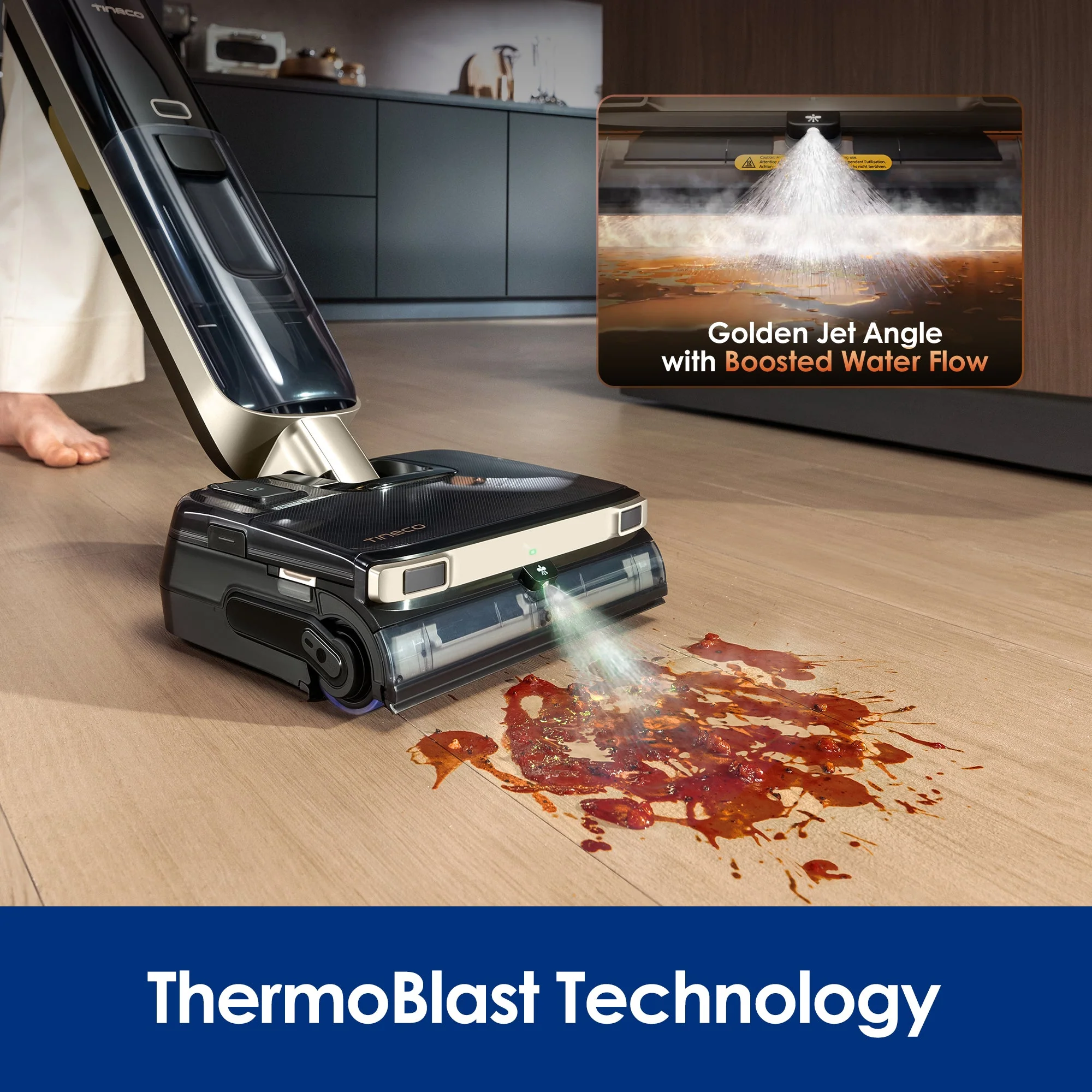 Tineco FLOOR ONE S9 Master Wet Dry Vacuum Cleaner - Image 3