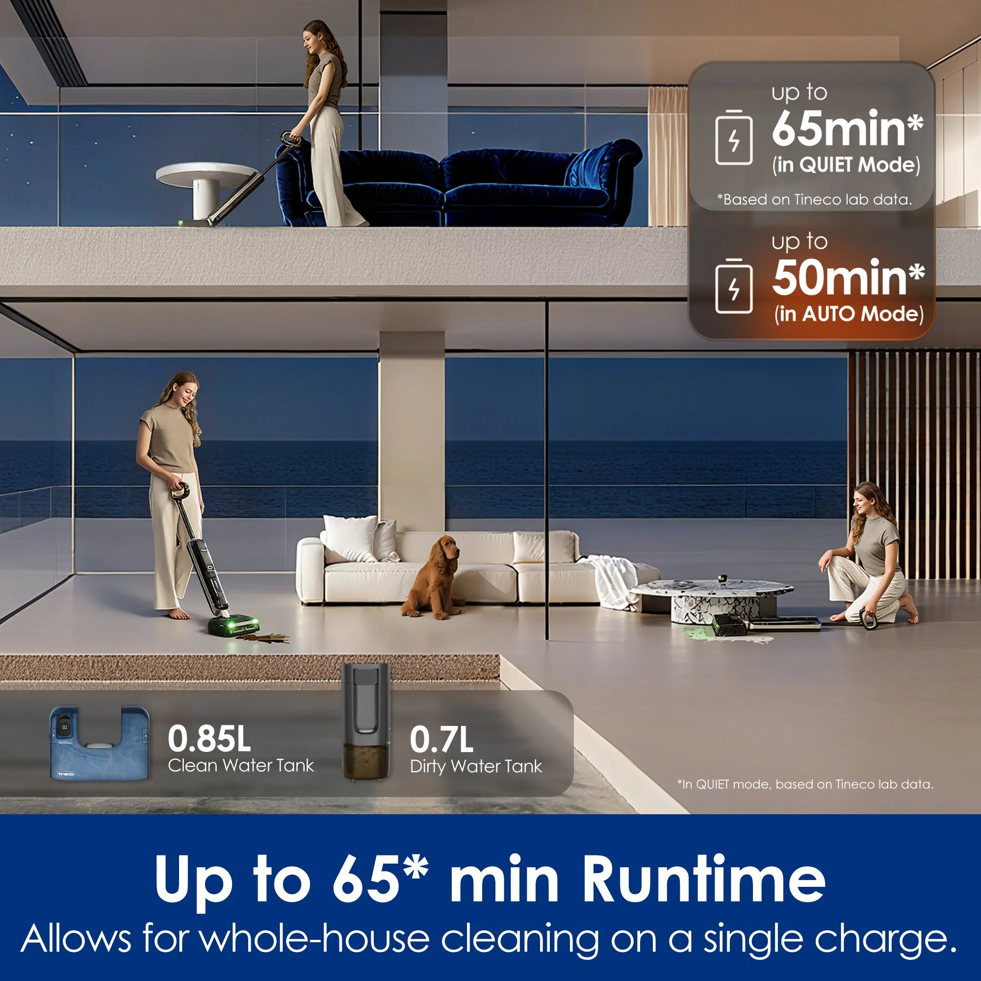 Tineco FLOOR ONE S9 Master Wet Dry Vacuum Cleaner - Image 9