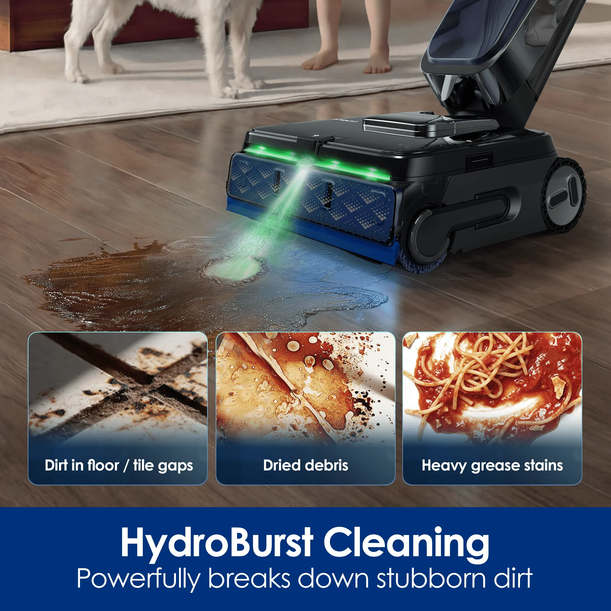 Tineco FLOOR ONE STATION S9 Scientist Pro Wet Dry Vacuum Cleaner - Image 5