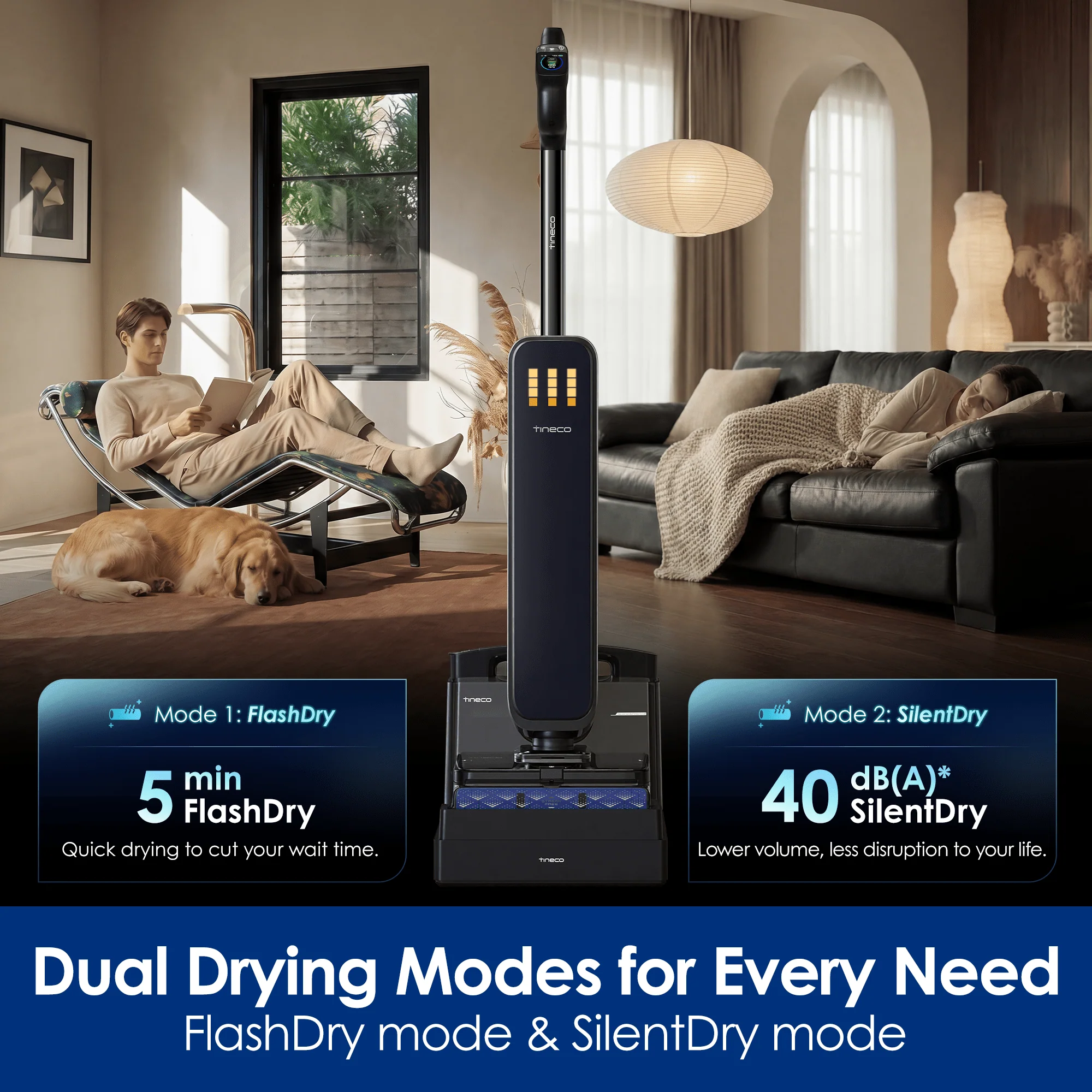 Tineco FLOOR ONE STATION S9 Scientist Pro Wet Dry Vacuum Cleaner - Image 8
