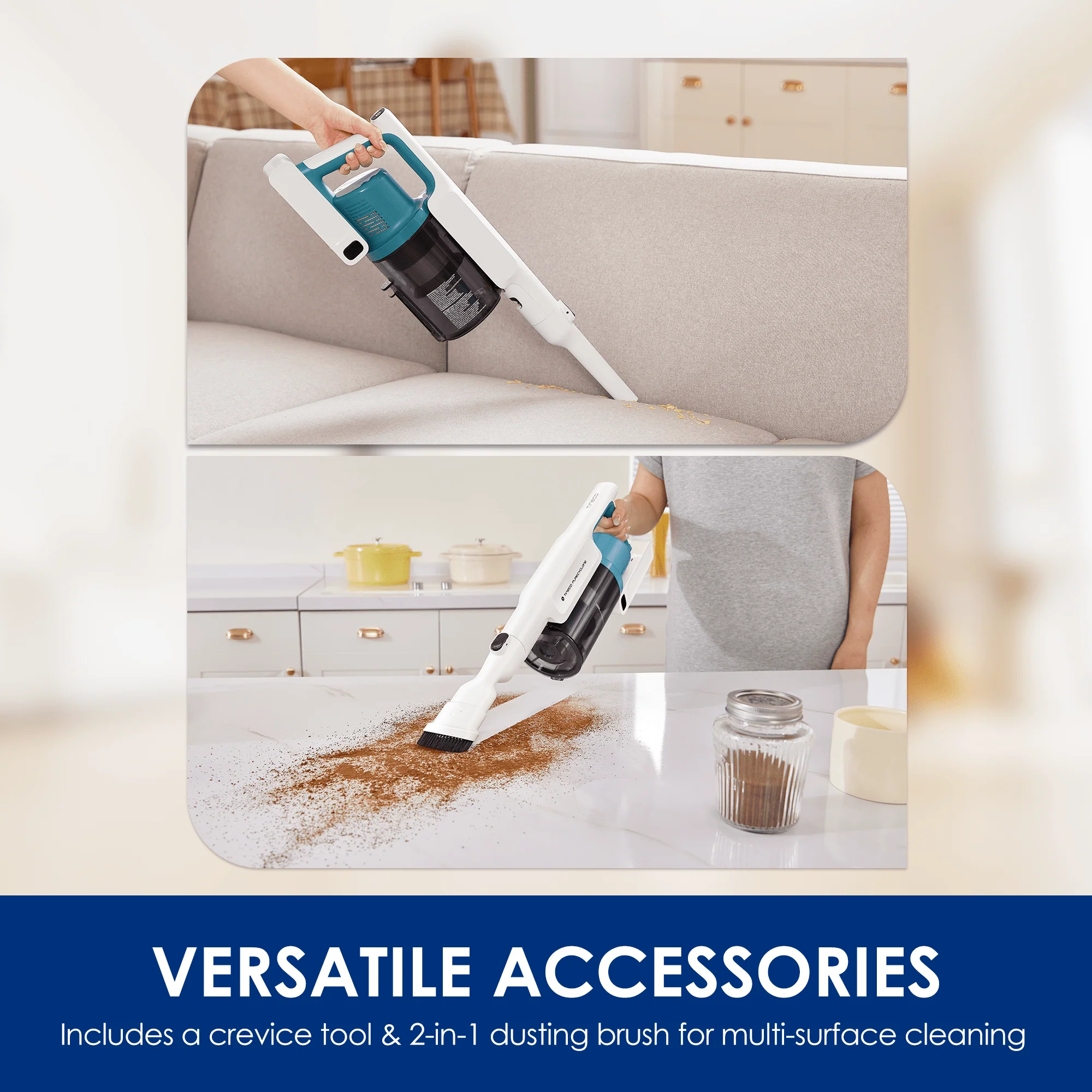 Tineco GO Cordless Stick Vacuum, 40 min Run Time - Teal (GO201) - Image 6