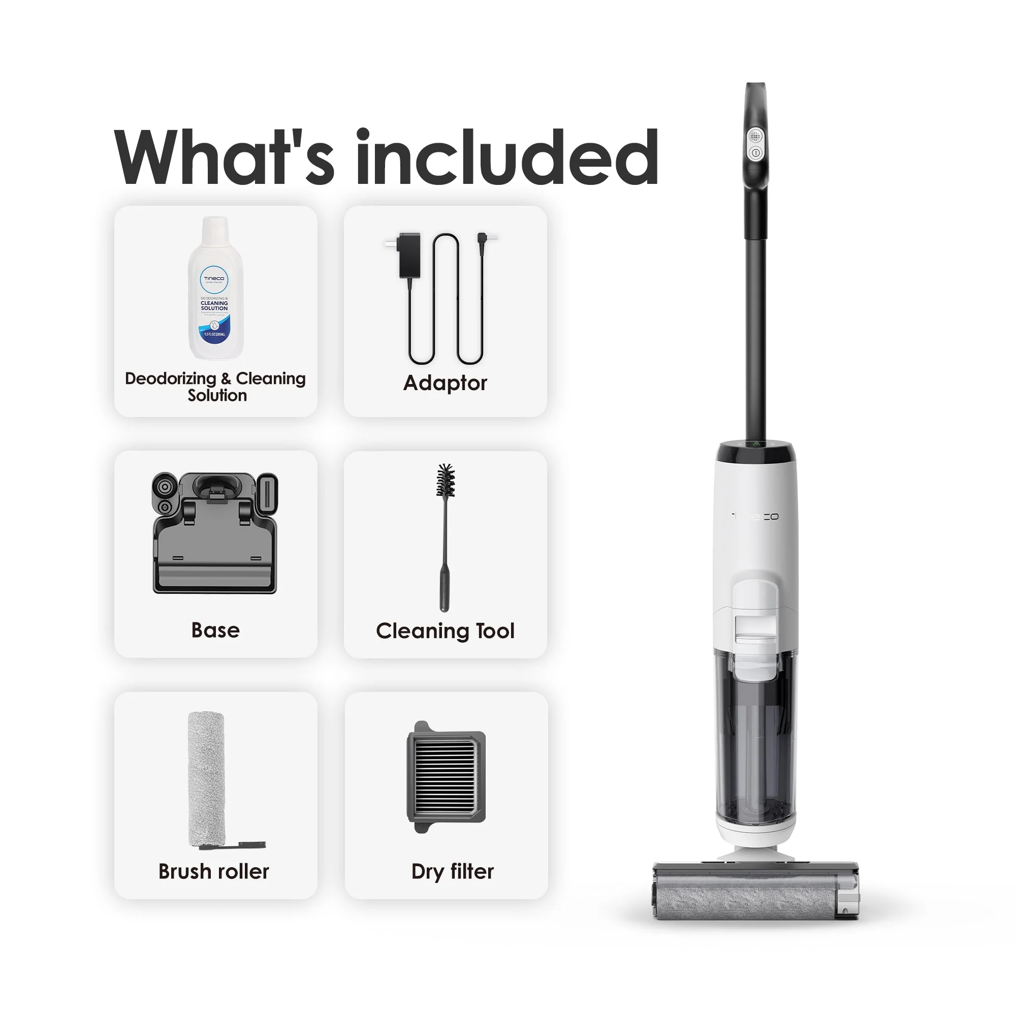 Tineco iFLOOR 5 Breeze Complete Cordless Wet Dry Vacuum Cleaner - Image 8