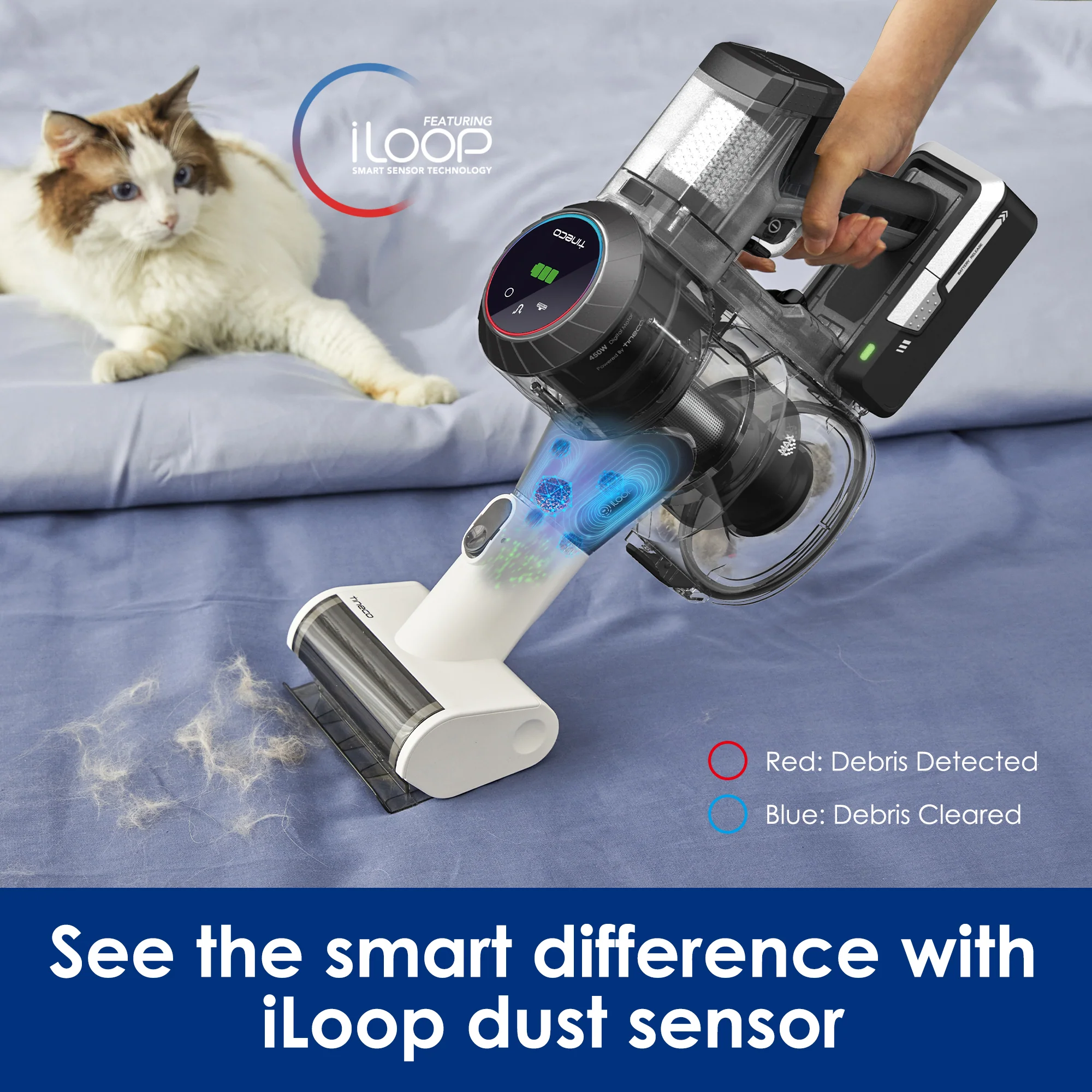 Tineco PURE ONE S11 Smart Stick/Handheld Cordless Vacuum Cleaner - Image 3